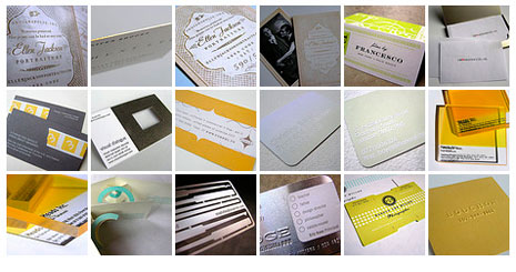 Business Card Inspiration Roundup: Eye Candy for the Creative Mind